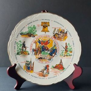 American Revolution Bicentennial Commemorative Plate